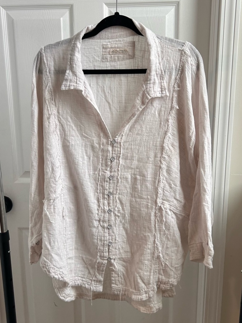 We the Free button down top